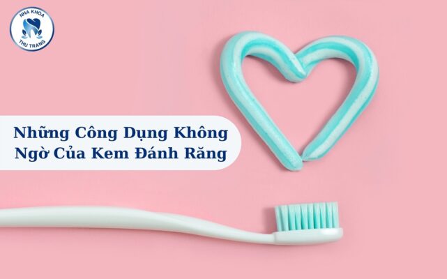 Những tác dụng không ngờ của kem đánh răng