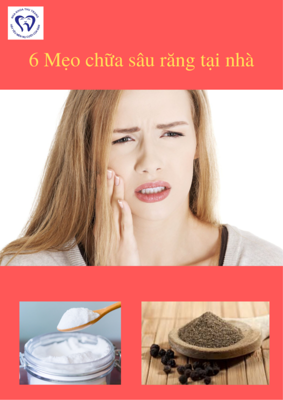 MẸO KHỎI ĐAU RĂNG TẠI NHÀ