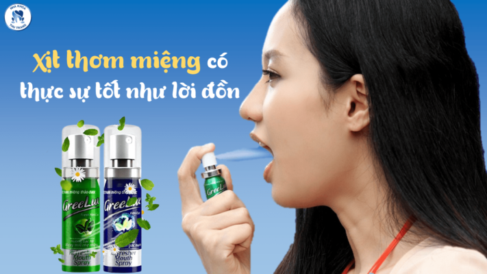 Xịt thơm miệng có thực sự tốt như lời đồn
