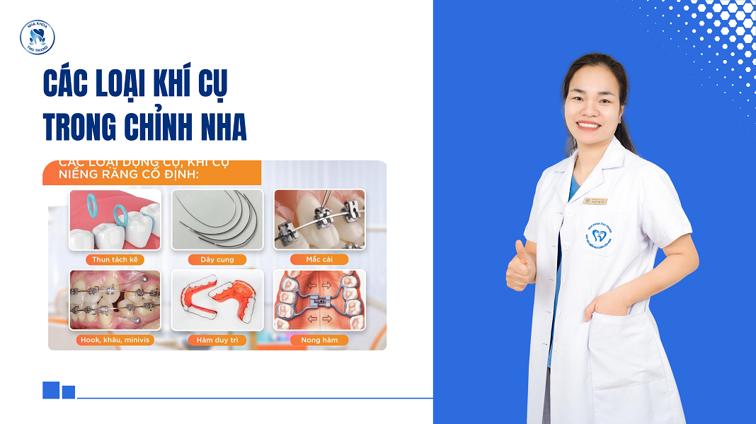 Các loại khí cụ trong chỉnh nha