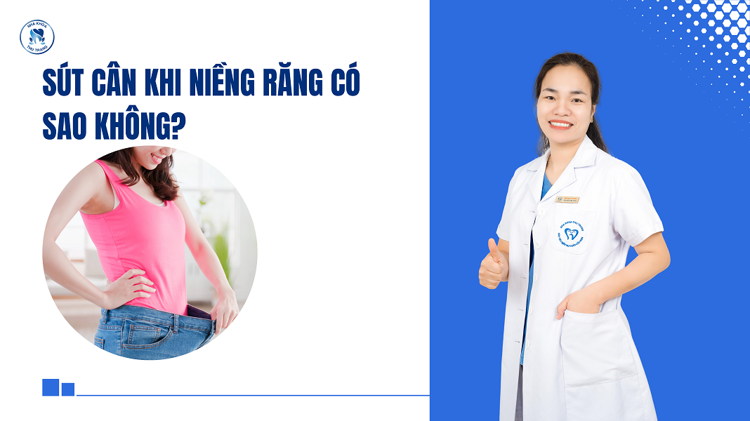 Sút cân khi niềng răng có sao không?